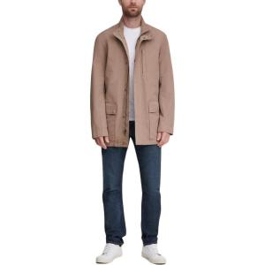 Cole Haan Men’s City Rain Topcoat(Khaki)