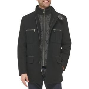 Cole Haan Men’s Cold Weather Soft Coat(Charcoal)