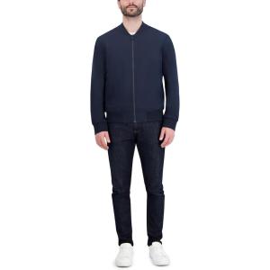 Cole Haan Men’s Comfortable Casual Classic Soft Rain Coat(Ink)