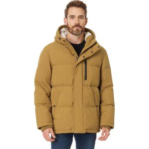 Cole Haan Men’s Essential Sherpa Lined Puffer Jacket(Khaki)