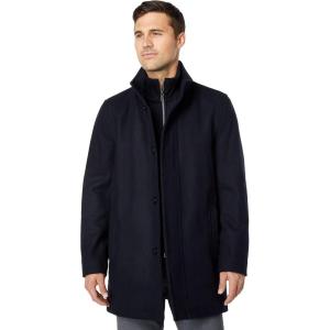 Cole Haan Men’s Formal Cold Weather Soft Coat(Navy)