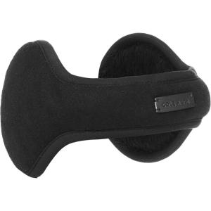 Cole Haan Men’s Heritage Behind-The-Head Earmuff(Black)