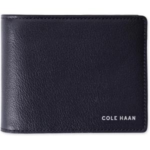 Cole Haan Men’s Leather Everyday Bifold RFID Wallet(Black X-Capacity)