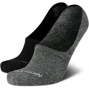 Cole Haan Men’s No Show Comfort Cushion Liner Socks (2 Pairs)(Multi)