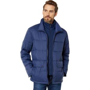 Cole Haan Men’s Puffer Jacket with Bib(Navy)