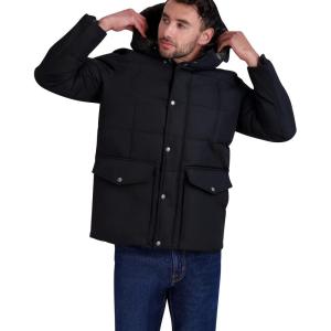 Cole Haan Men’s Signature Parka Jacket(Black)