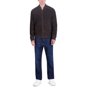 Cole Haan Men’s Suede Jacket(Grey)