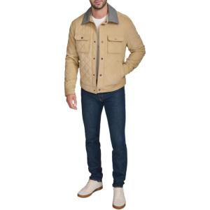 Cole Haan Men’s Versatile Soft Casual Jacket(Khaki)