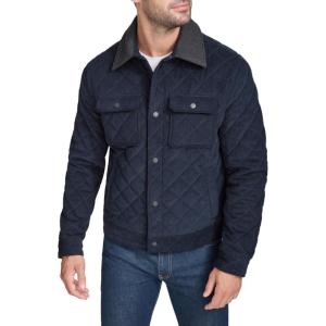 Cole Haan Men’s Versatile Soft Casual Jacket(Navy)