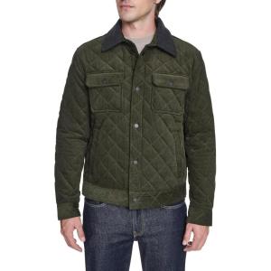 Cole Haan Men’s Versatile Soft Casual Jacket(Olive)