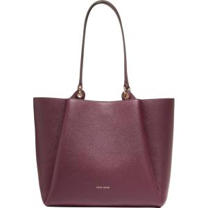 Cole Haan Midtown Medium Tote(Ch Black Garnet)