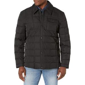 Cole Haan Signature Men’s Down Shirt Jacket(Black)