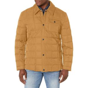 Cole Haan Signature Men’s Down Shirt Jacket(Khaki)