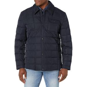 Cole Haan Signature Men’s Down Shirt Jacket(Navy)