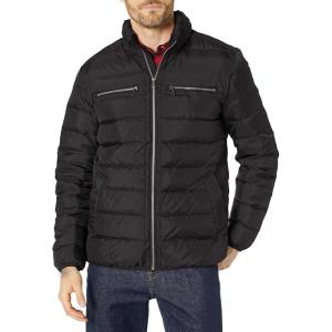 Cole Haan Signature Men’s Packable Down Jacket(Black)