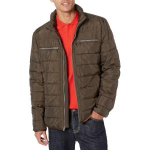 Cole Haan Signature Men’s Packable Down Jacket(Olive)