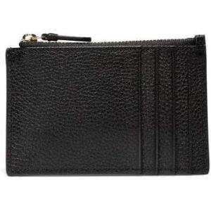 Cole Haan Women’s Card Case W/Zip Wallets(Black)
