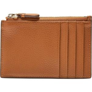 Cole Haan Women’s Card Case W/Zip Wallets(British Tan)