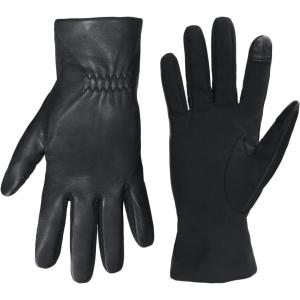 Cole Haan Womens Elastic Stretch Palm Glove(Caviar)