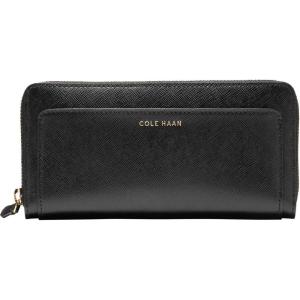 Cole Haan Women’s Go Anywhere Continental Wallet(Black)