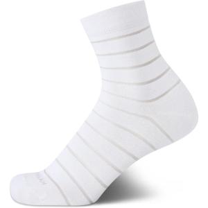Cole Haan Womens Quarter Socks – Soft Moisture Wicking Casual Quarter-Length Mini Crew Socks for Women (Shoe Sizes: 4-10)(White)