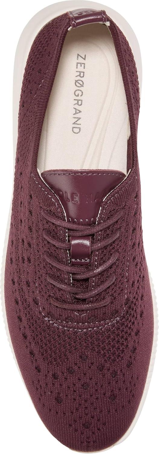 imageCole Haan Womens 2Zerogrand Stitchlite OxfordBlk Garnet Stchlt