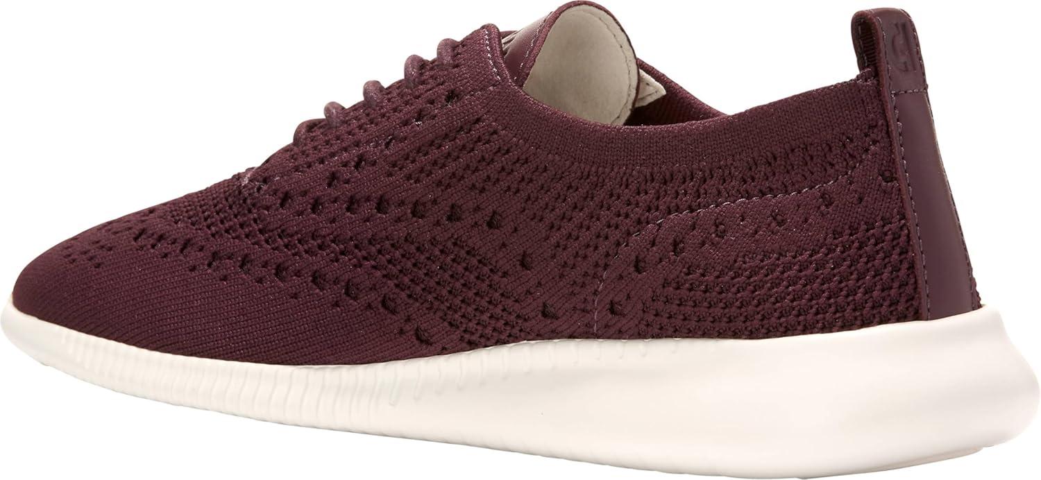 imageCole Haan Womens 2Zerogrand Stitchlite OxfordBlk Garnet Stchlt
