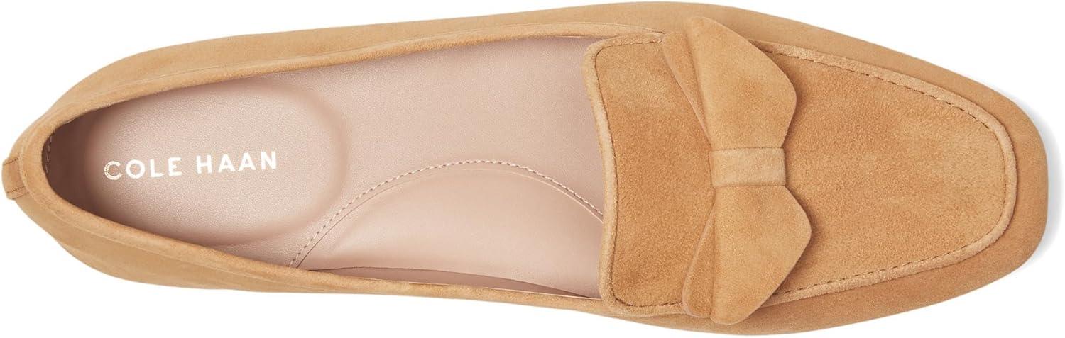 imageCole Haan Womens Payson Soft Bow LoafersBiscuit Suede