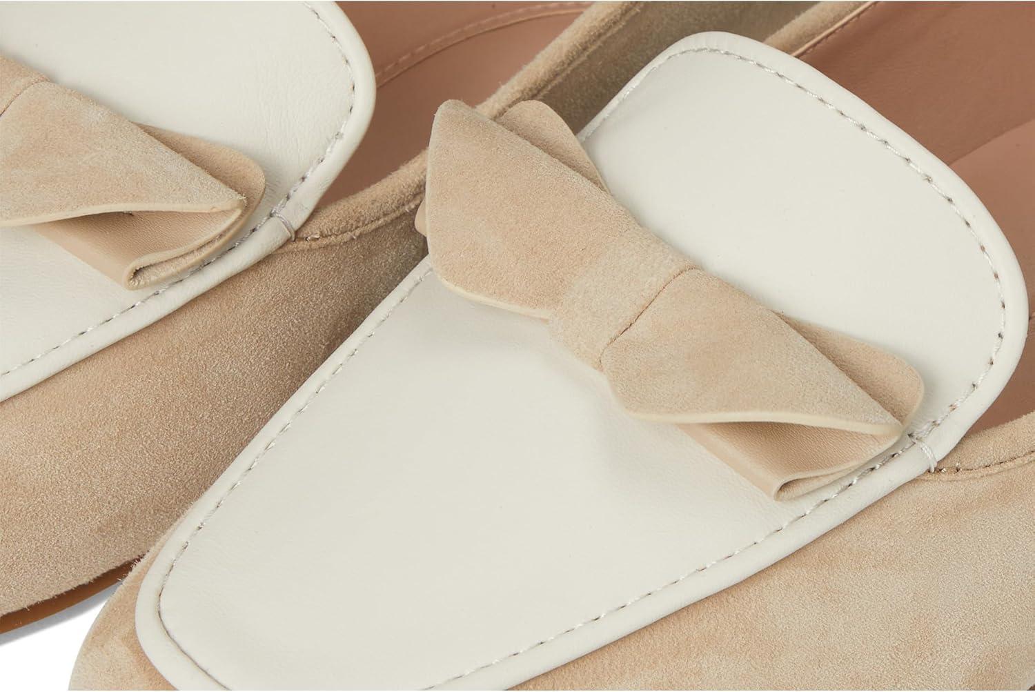 imageCole Haan Womens Payson Soft Bow LoafersLt Sesame SdeIvry