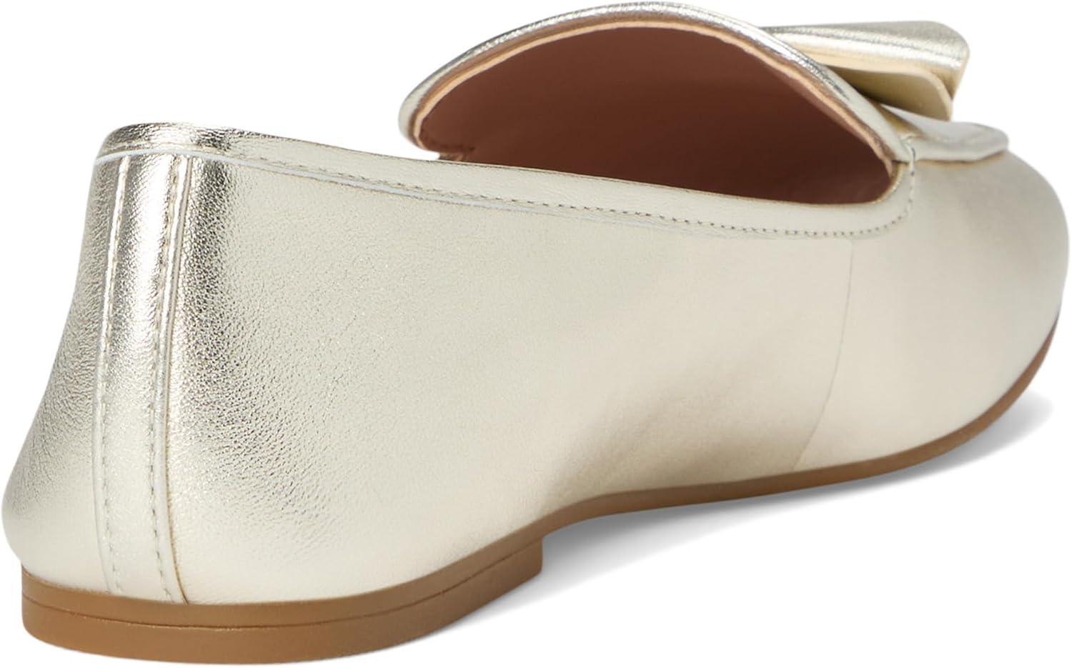 imageCole Haan Womens Payson Soft Bow LoafersSoft Gold Lthr