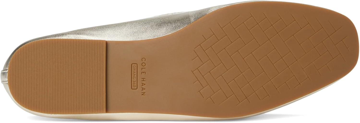imageCole Haan Womens Payson Soft Bow LoafersSoft Gold Lthr