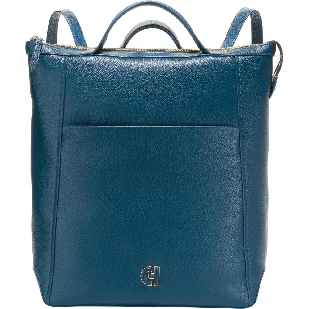 imageCole Haan Convertible Backpack New British TanBlue Wing Teal