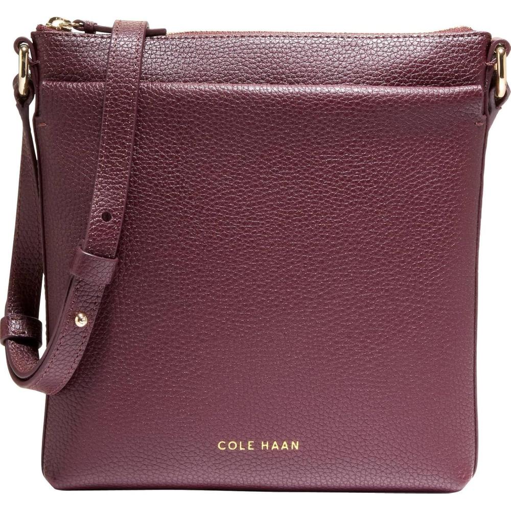 imageCole Haan Emily Leather CrossbodyCh Black Garnet