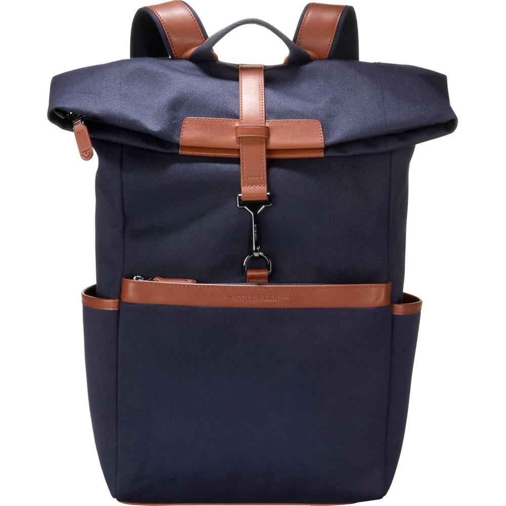imageCole Haan Judson Brushed Twill Backpack CH Midnight MNBTCh Midnight MnBt