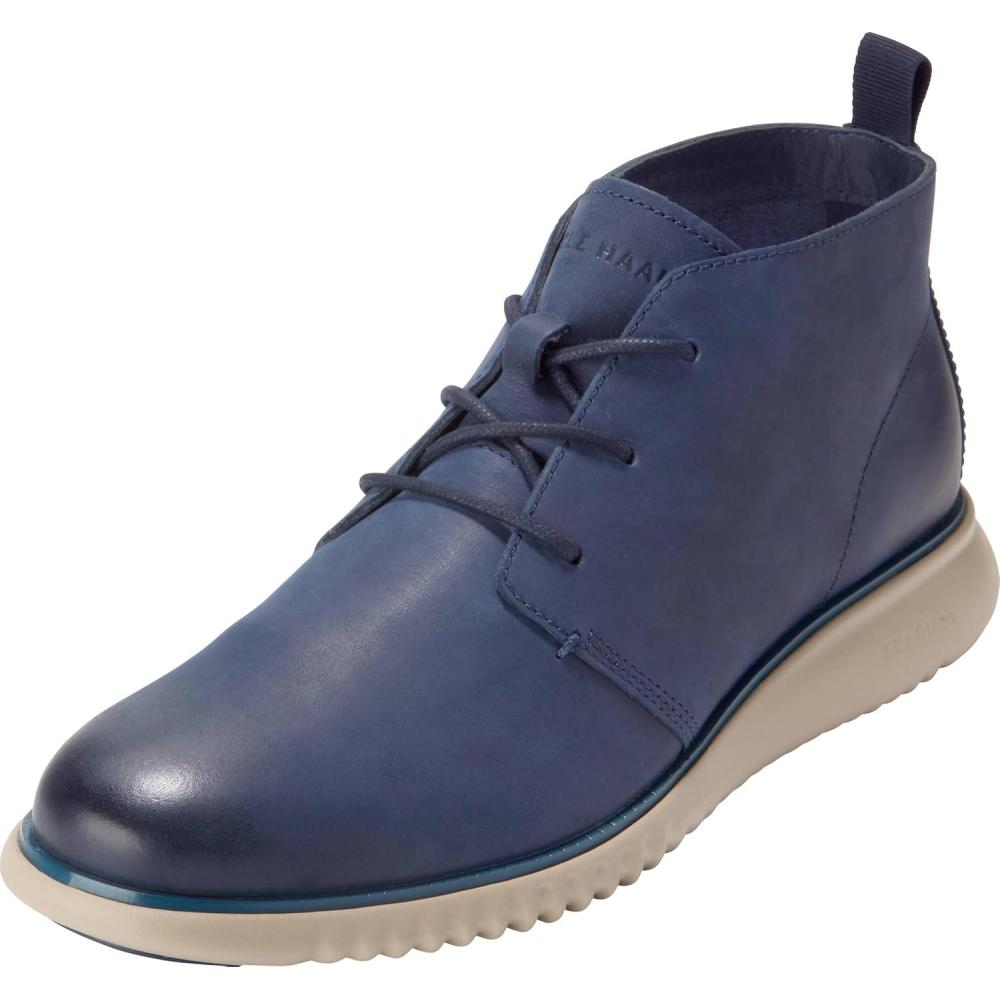 imageCole Haan Mens 2Zerogrand Chukka Boots Mdnght Moon NBK 10 Wide