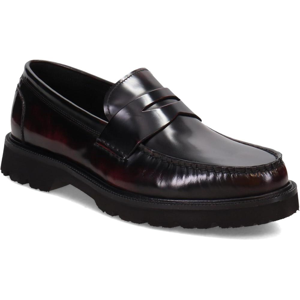 imageCole Haan Mens American Classics Penny LoaferDeep BrgndyBlck