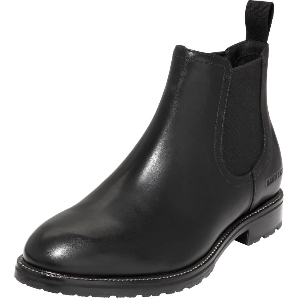imageCole Haan Mens Berkshire Lug Chelsea Boot FashionBlackCh Sequoia