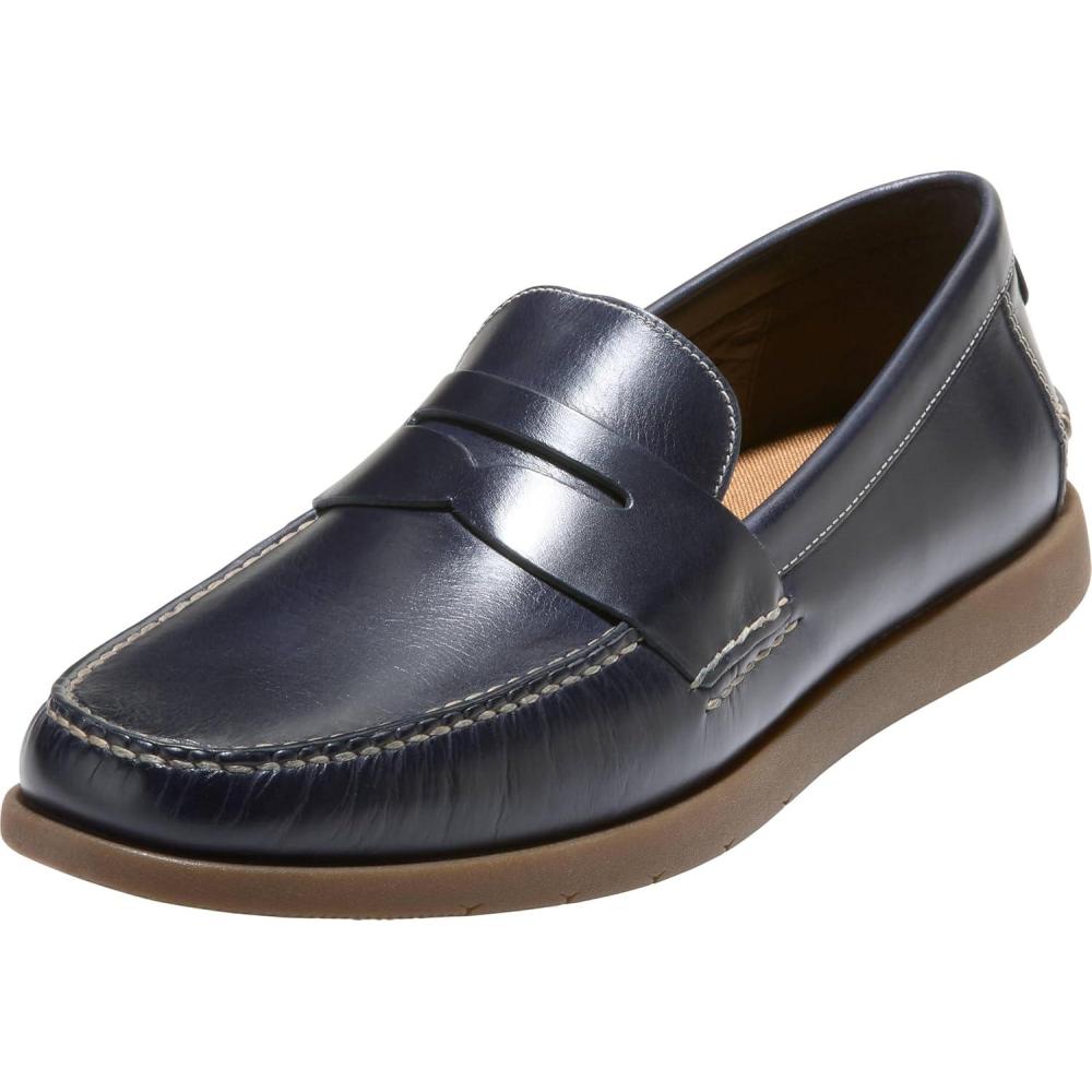 imageCole Haan Mens Brower Penny LoafersMidnight MoonGum