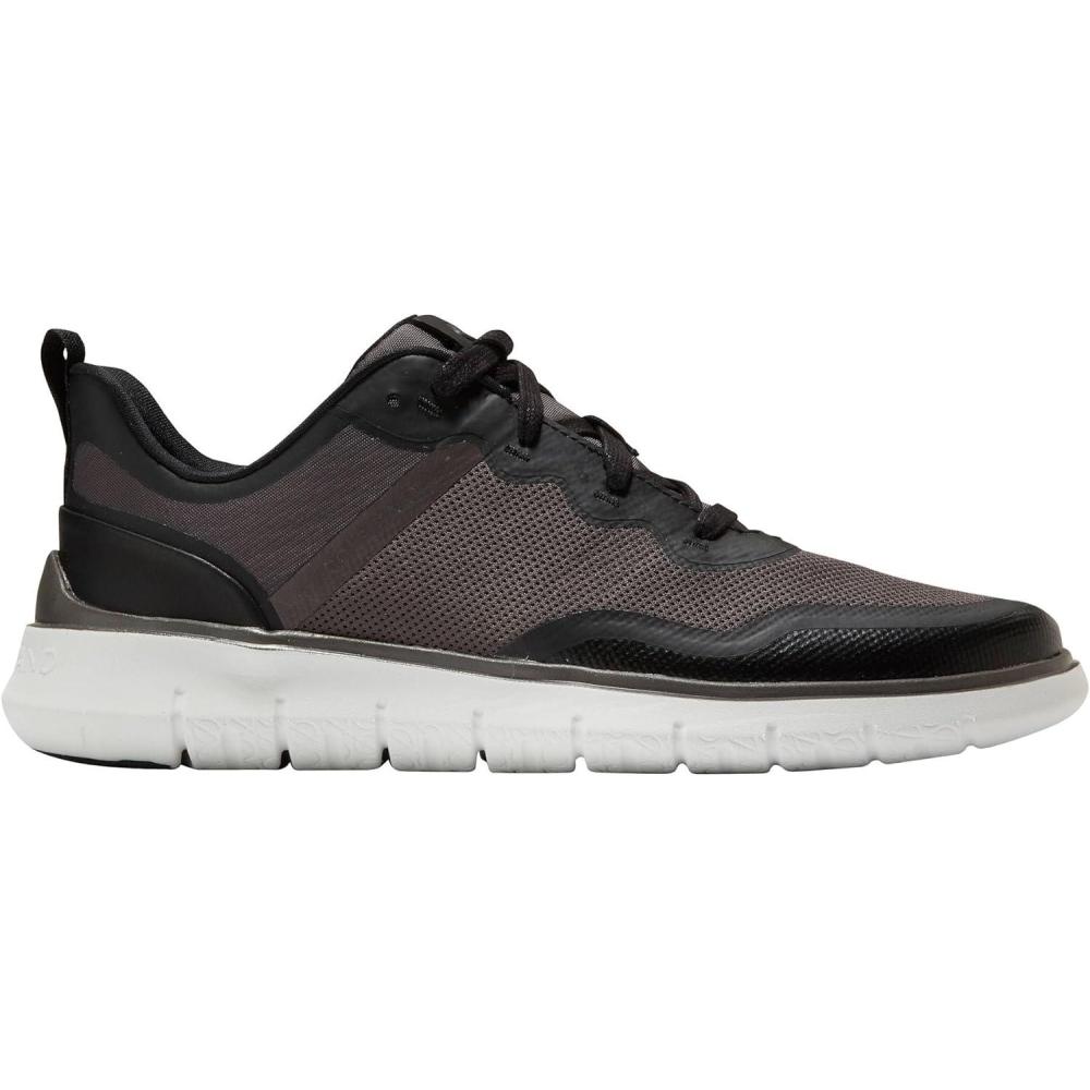 imageCole Haan Mens Generation Zerogrand Txt SneakerPavementBlackWht
