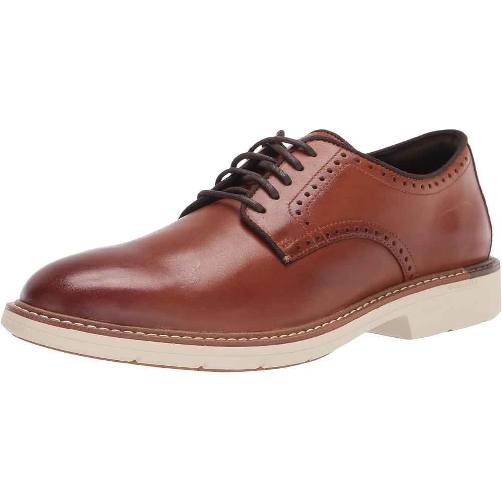 imageCole Haan Mens GoTo Plain Toe OxfordBritish Tan
