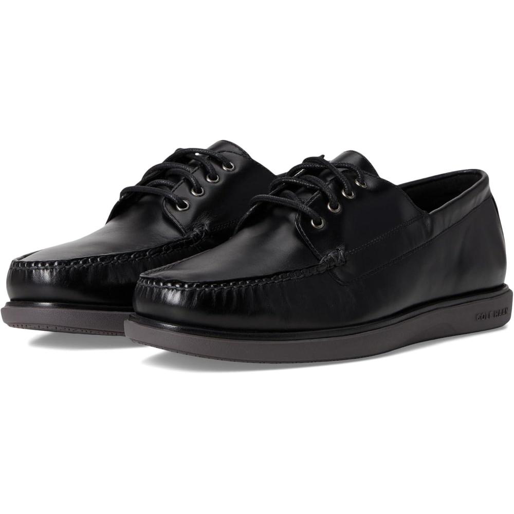 imageCole Haan Mens Grand 4Eye LoafersBlack NbkPavement