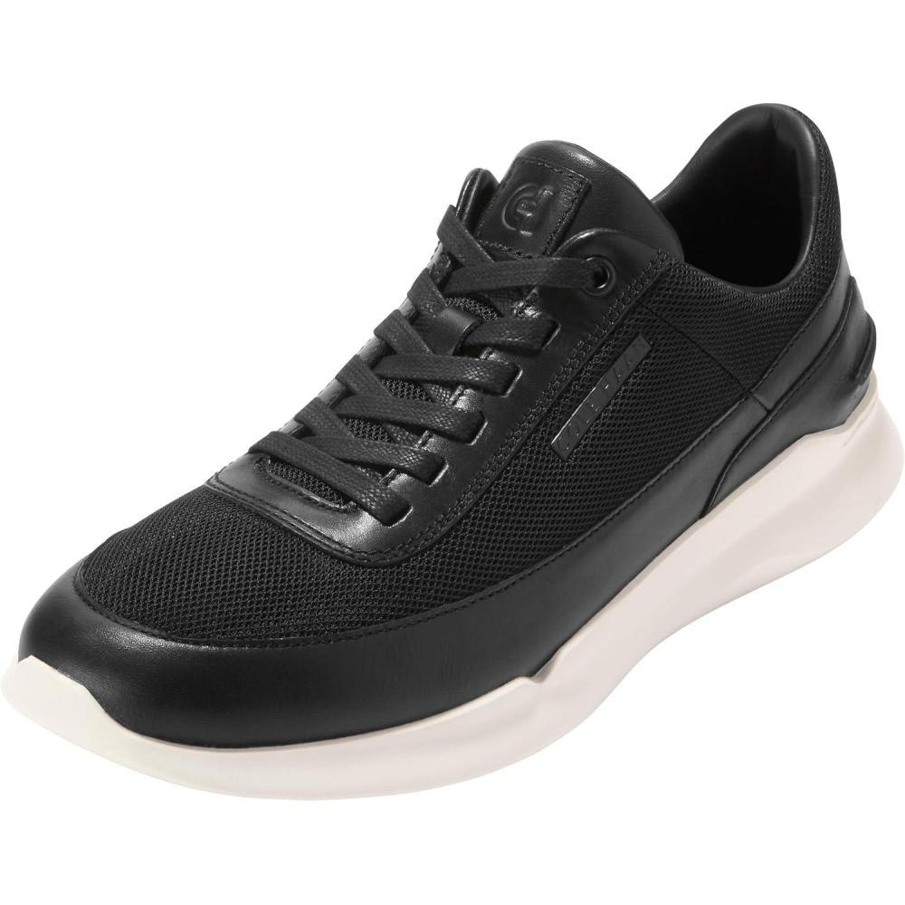 imageCole Haan Mens Grand Crosscourt 2047 SneakersBlackIvory
