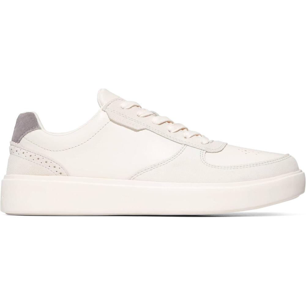 imageCole Haan Mens Grand Crosscourt Transition SneakerIvorySilver Birch