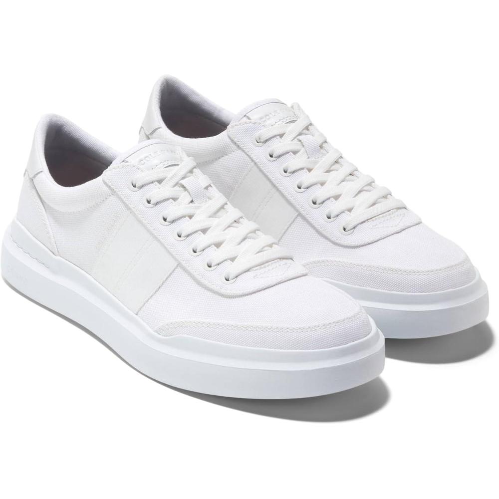 imageCole Haan Mens GrandPro Rally 20 Canvas Court SneakerWhiteWhite