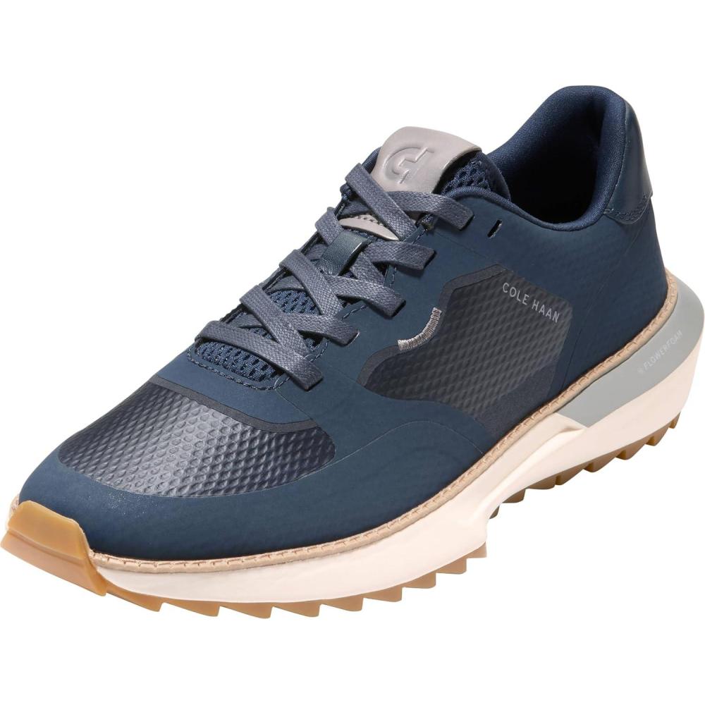 imageCole Haan Mens Grandpro Ashland 2 Golf SneakerNavy BlzrTitanium