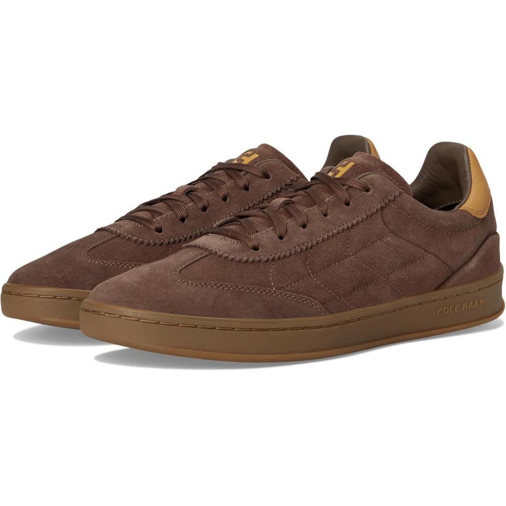 imageCole Haan Mens Grandpro Breakaway SneakerLava SuedeOrzoGolden Honey