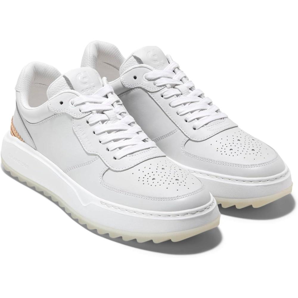 imageCole Haan Mens Grandpro Crossover Golf SneakerOptic WhiteWhite