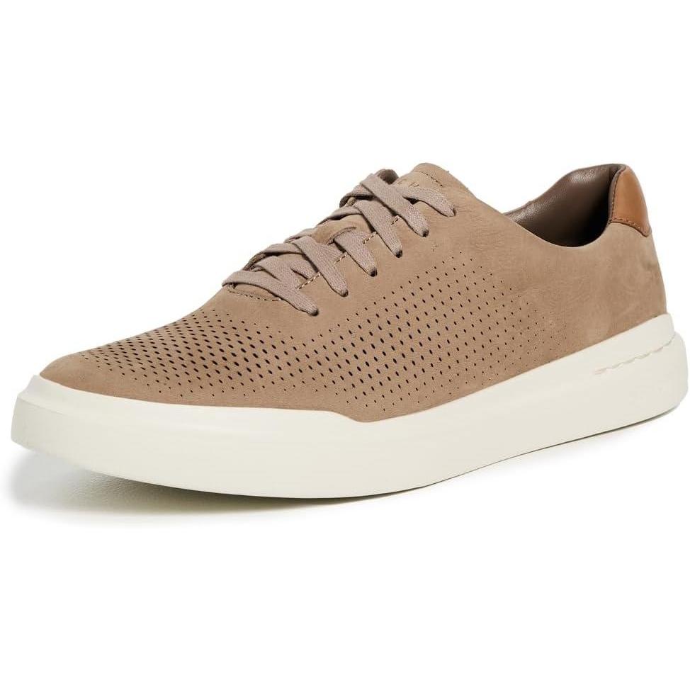 imageCole Haan Mens Grandpro Rally Laser Cut SneakersIrsh Coff NbkGldn