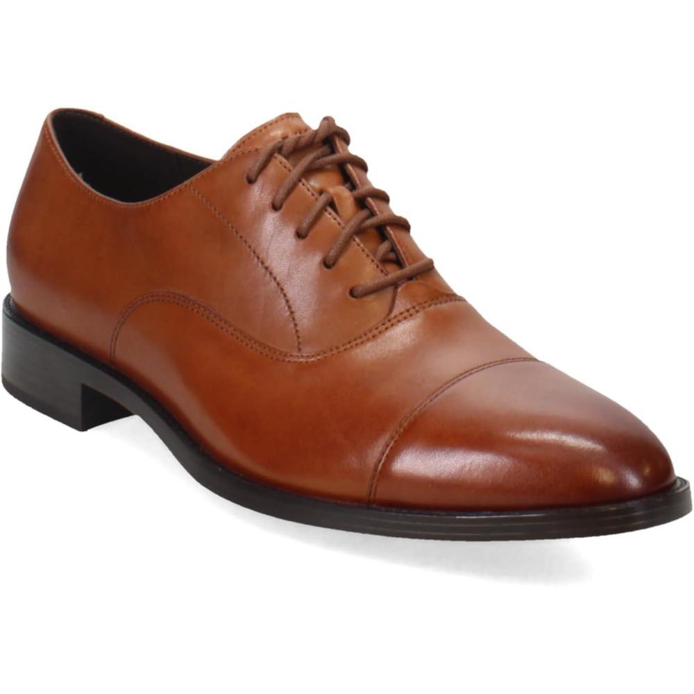 imageCole Haan Mens Hawthorne Cap Toe OxfordBritish Tan