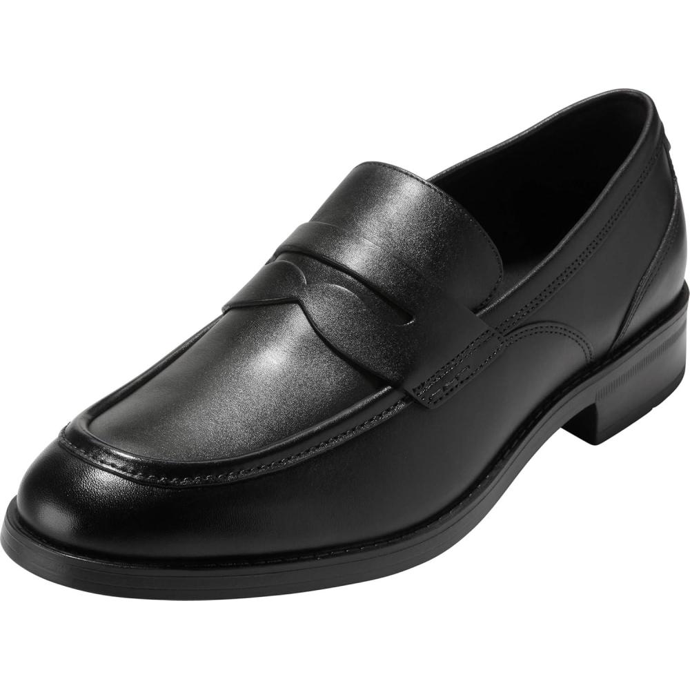 imageCole Haan Mens Newmark Grand Penny LoafersBlackBlack